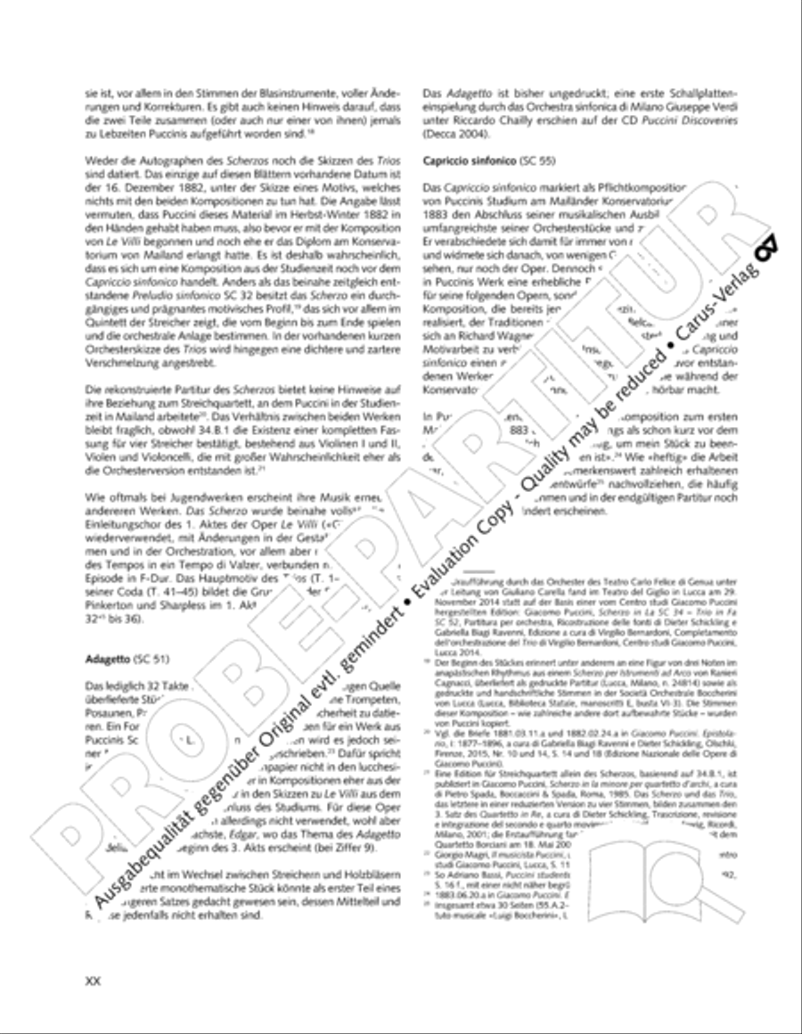 Edizione Nazionale delle Opere di Giacomo Puccini. II. Instrumental music; 1. Works for orchestra (vol. II/1) Score scores gallery preview page 21