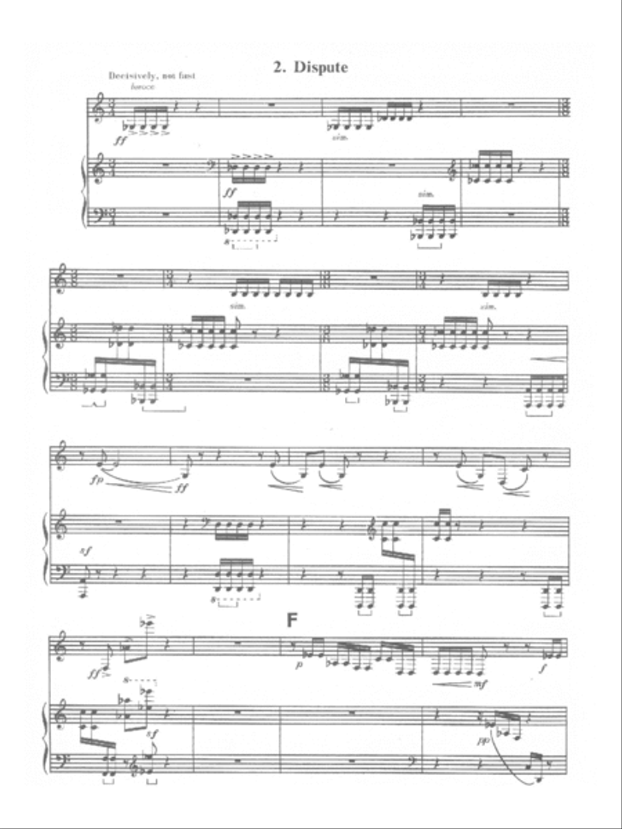 Conversations for Viola and Piano Piano Accompaniment scores gallery preview page 3