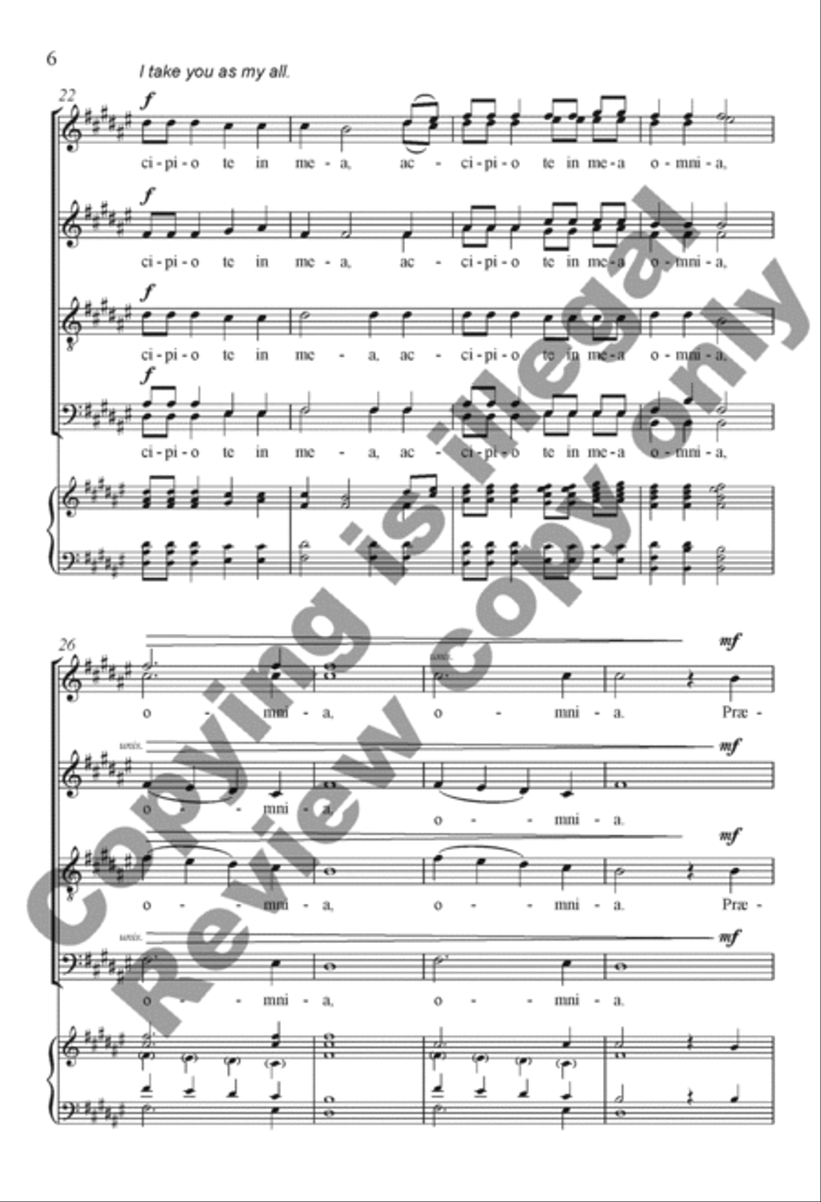 Totus tuus Totus tuus 4-Part scores gallery preview page 15
