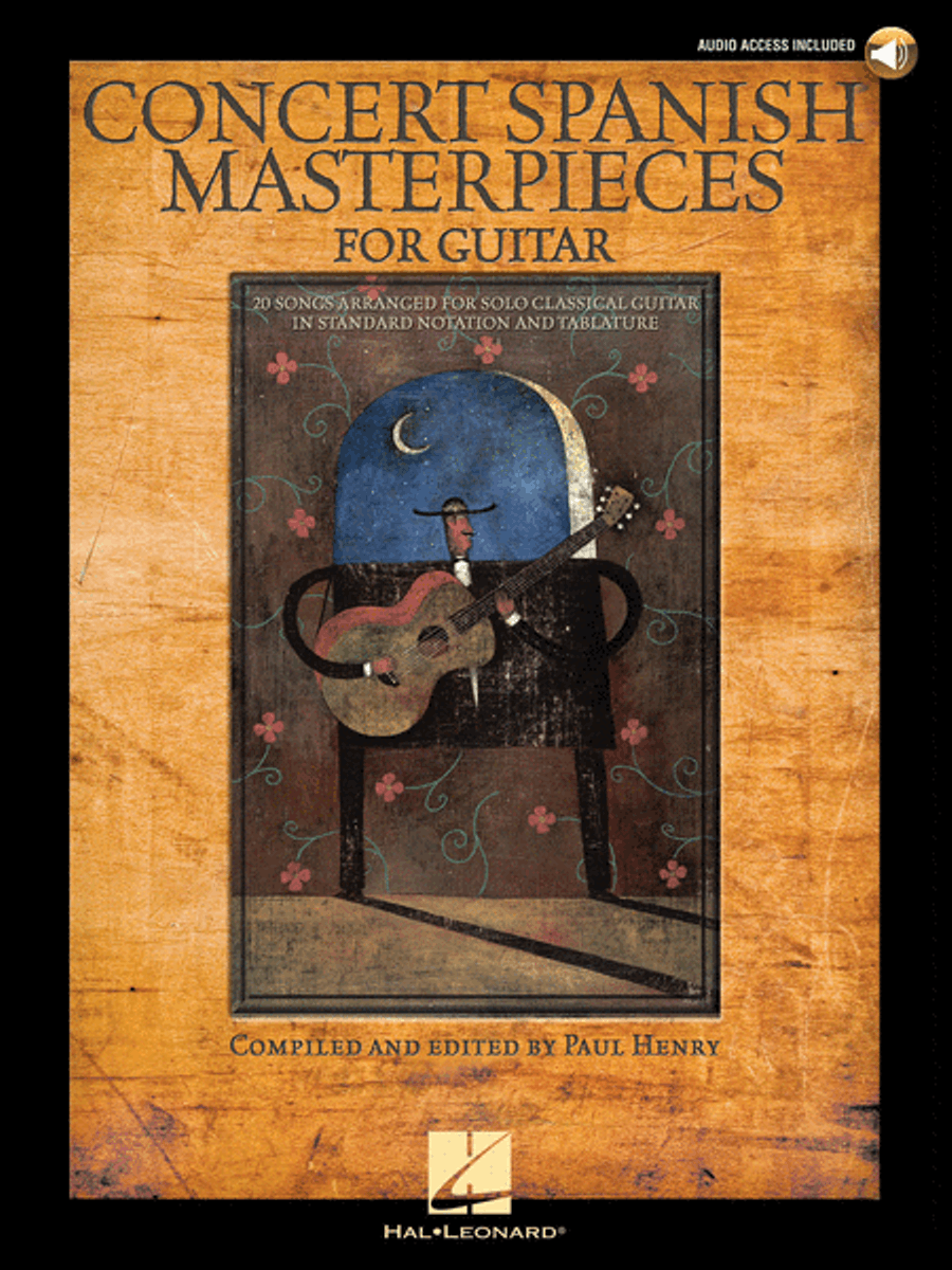 Concert Spanish Masterpieces for Guitar Acoustic Guitar scores gallery preview page 1