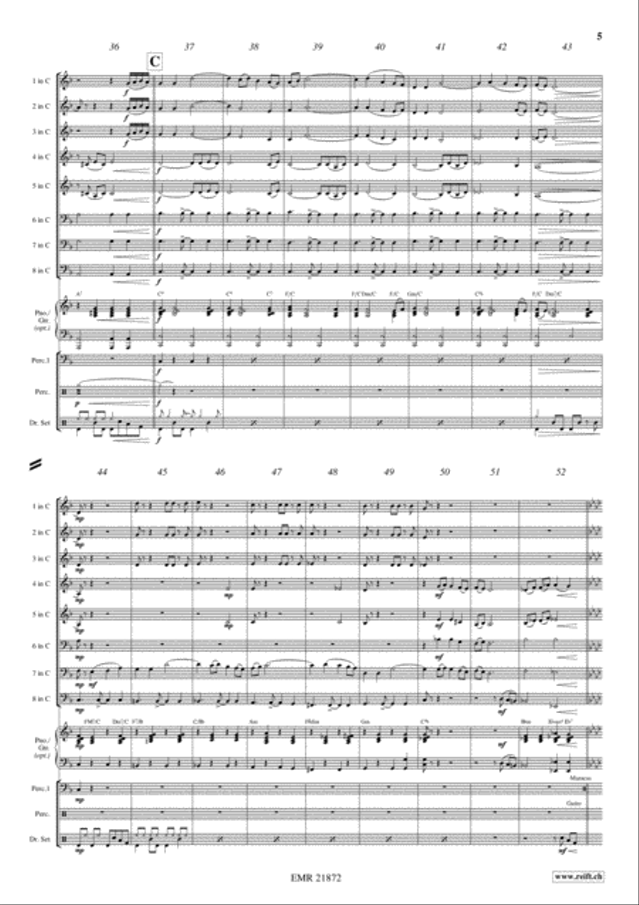 Polovetzian Dance Concert Band scores gallery preview page 5