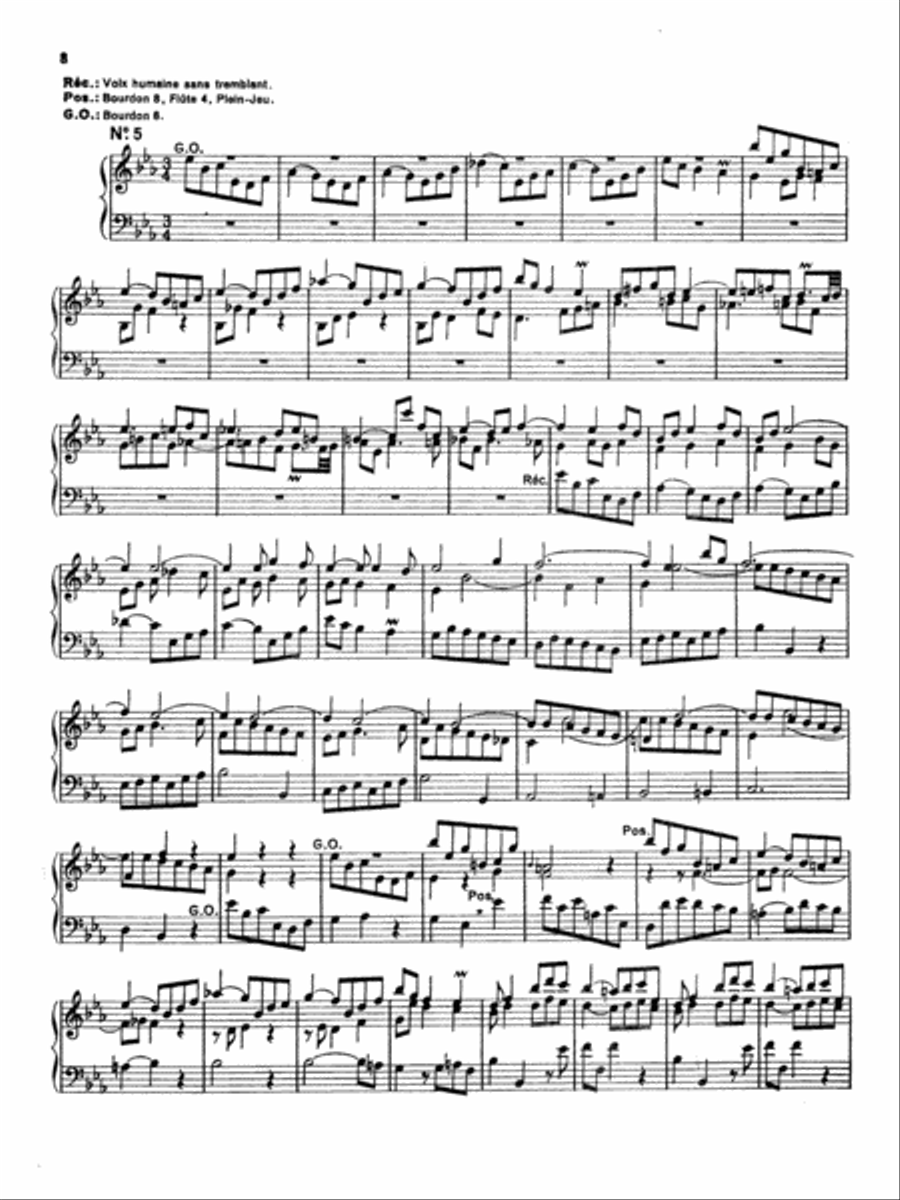 Bach: Eight Fugues without Pedal Organ scores gallery preview page 1