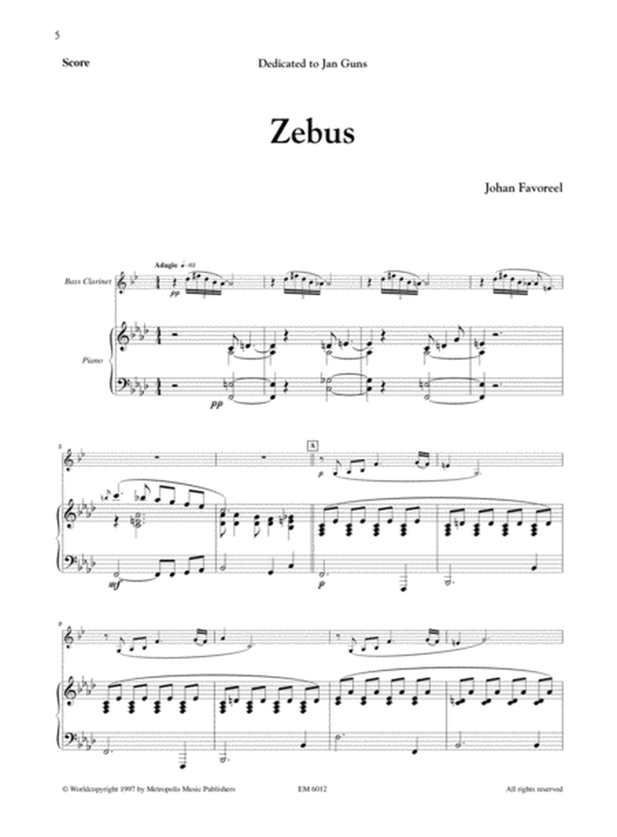 Zebus for Bass Clarinet and Piano
