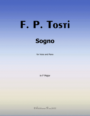 Sogno, by Tosti, in F Major