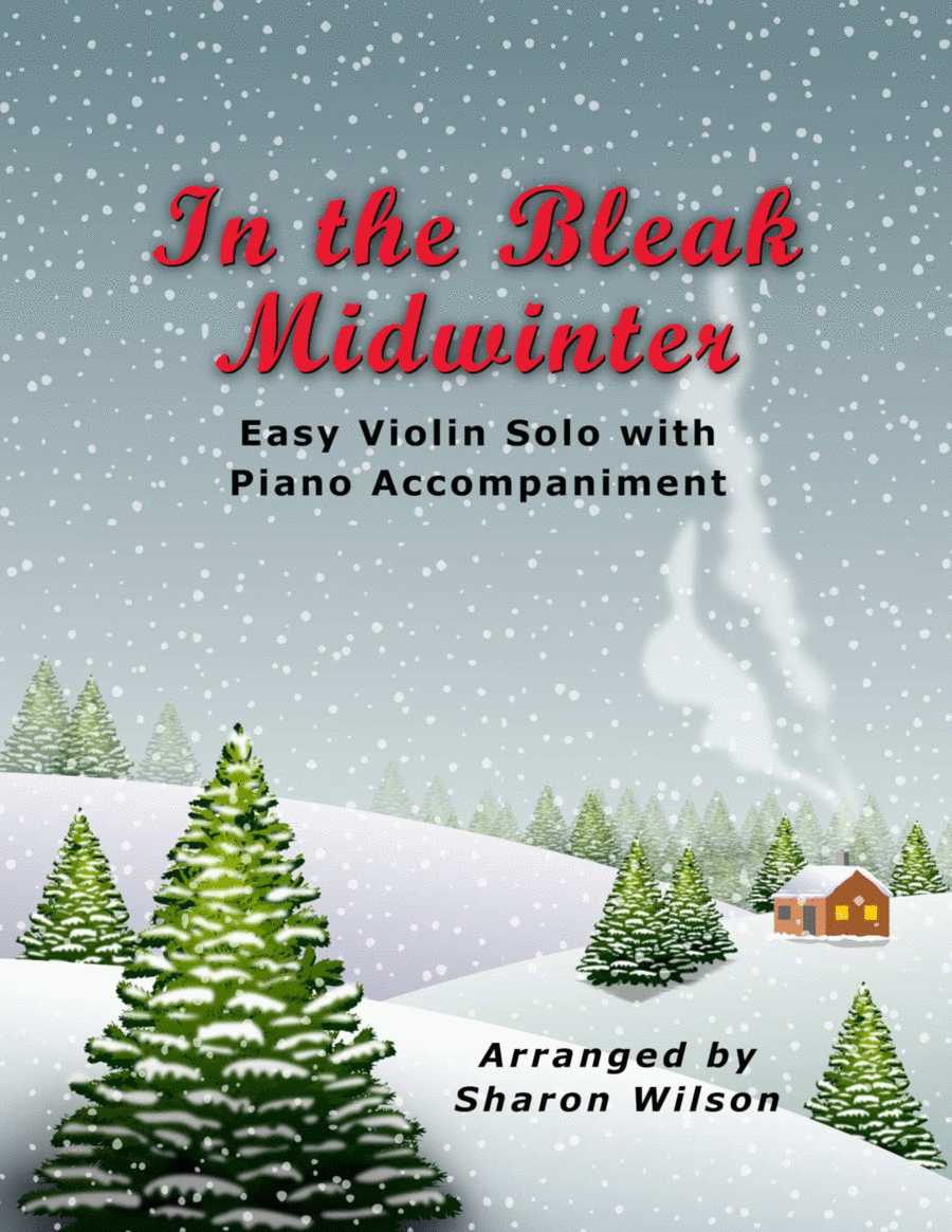 In the Bleak Midwinter (Easy Violin Solo with Piano Accompaniment) image number null