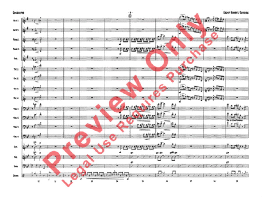 Count Bubba's Revenge Jazz Ensemble scores gallery preview page 8