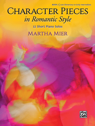Book cover for Character Pieces in Romantic Style, Book 1