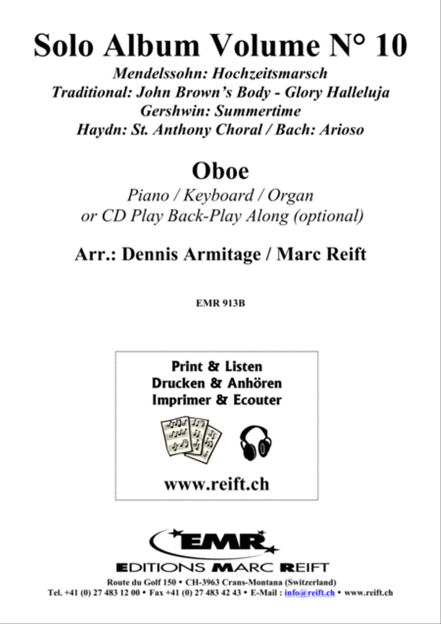 Solo Album Volume 10 Organ scores gallery preview page 2