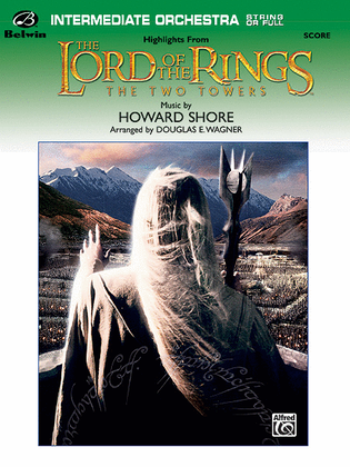 Book cover for The Lord of the Rings: The Two Towers, Highlights from