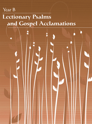 Book cover for Lectionary Psalms and Gospel Acclamations - Year B