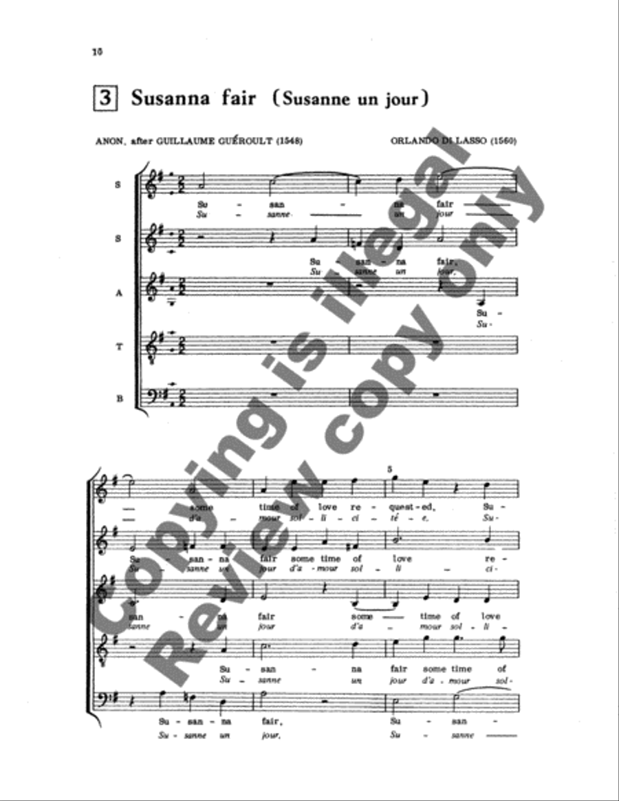 Invitation to Madrigals, Book 6 SSATB scores gallery preview page 9