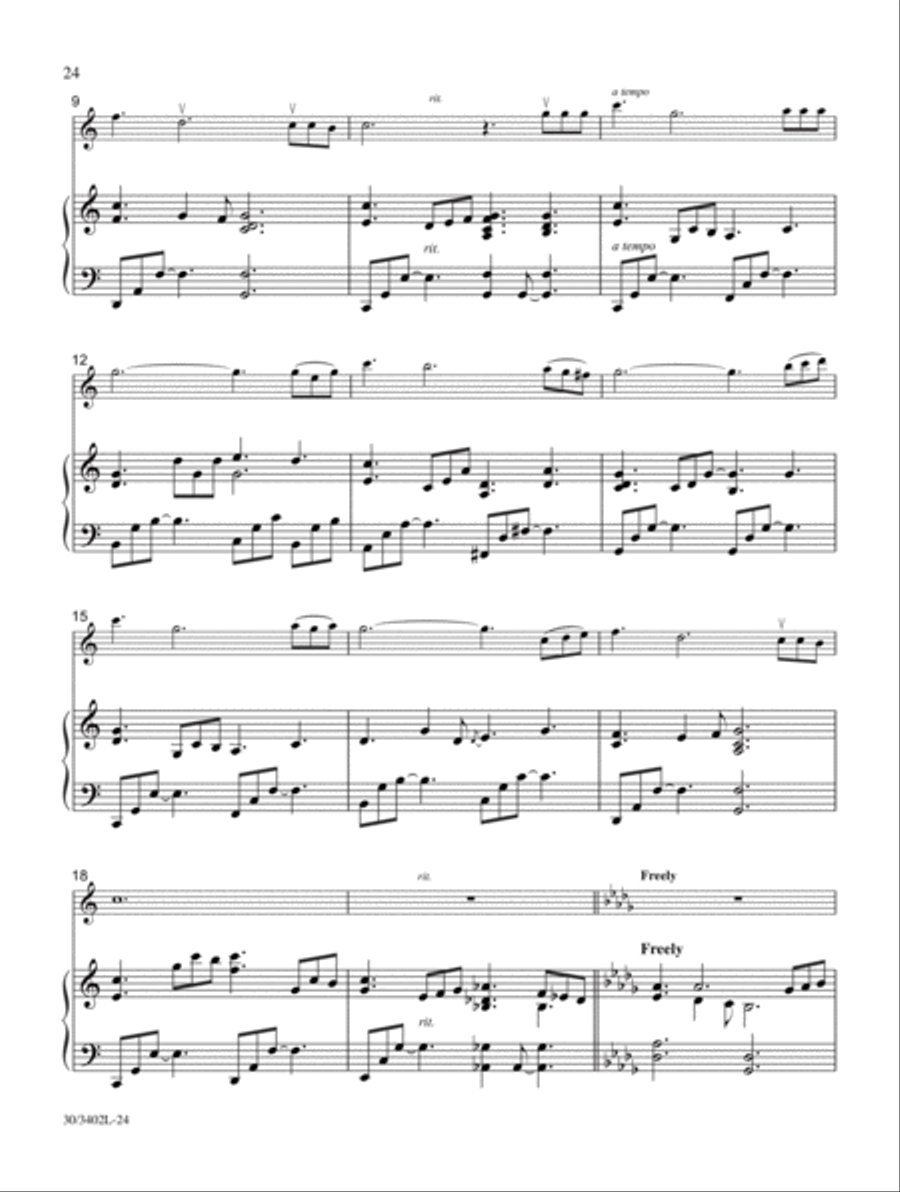 The Everlasting Song Violin Solo scores gallery preview page 11
