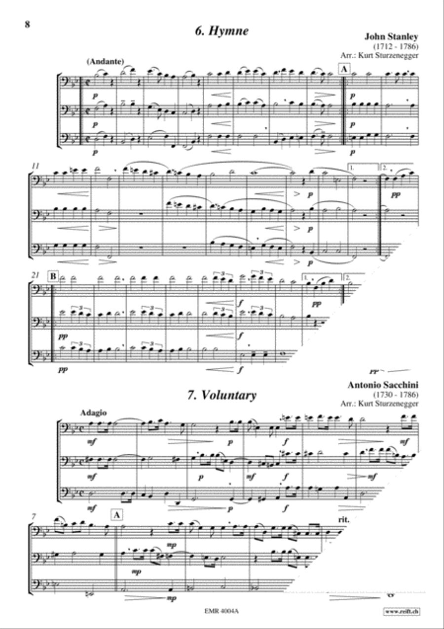 7 Trios Trombone scores gallery preview page 8
