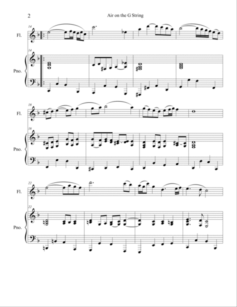 10 Wedding Solos for Flute with Piano Accompaniment 10 Wedding Solos for Flute with Piano Accompaniment Flute Solo scores gallery preview page 4