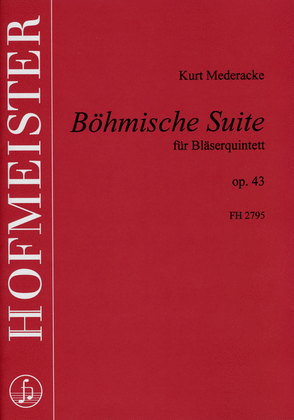 Bohmische Suite, op. 43 fur Blaserquintett / Stimmen