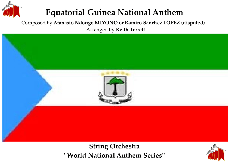 Equatorial Guinea National Anthem for String Orchestra - Score Only image number null