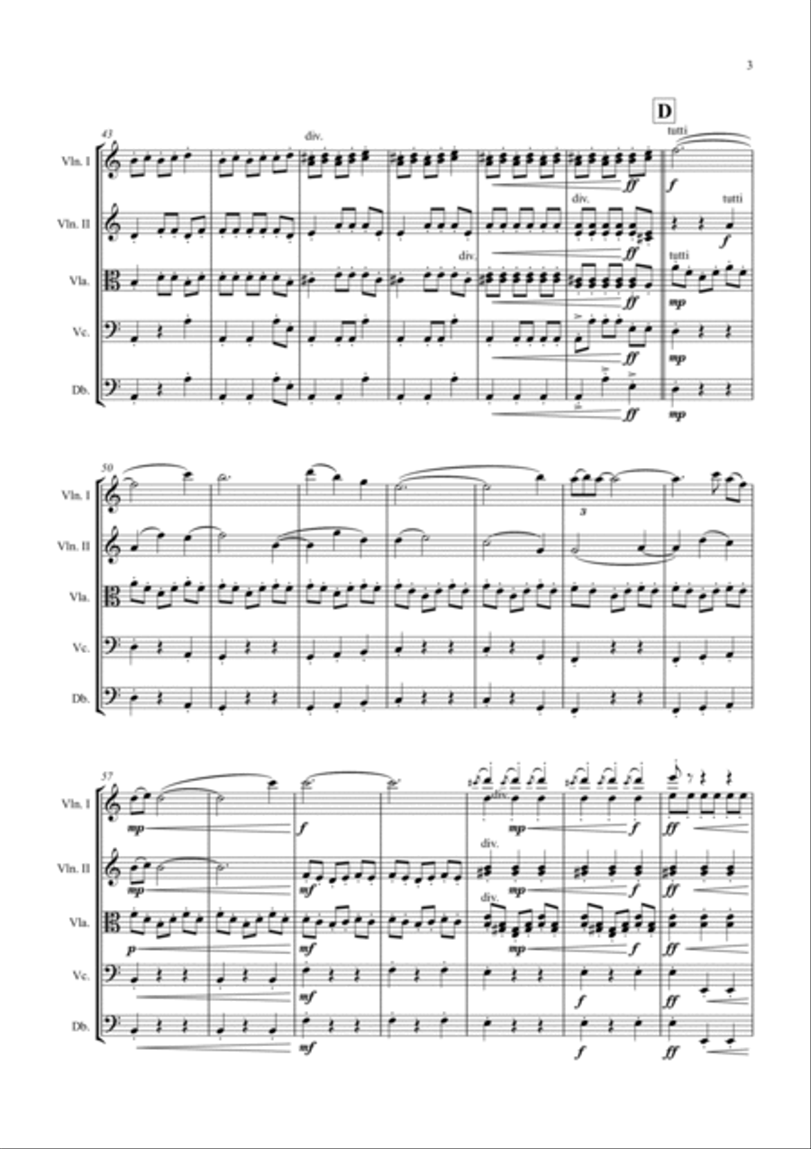 Passacaglia Nr. 2 Passacaglia Nr. 2 Chamber Music scores gallery preview page 3