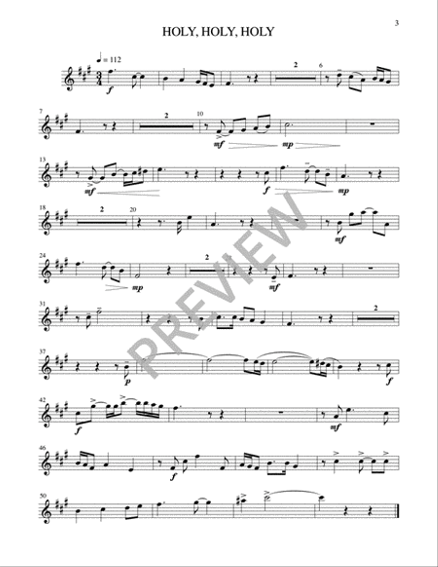 A Mass of Life - Instrument edition Trombone scores gallery preview page 8
