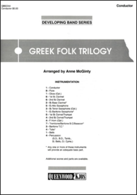Greek Folk Trilogy - Score