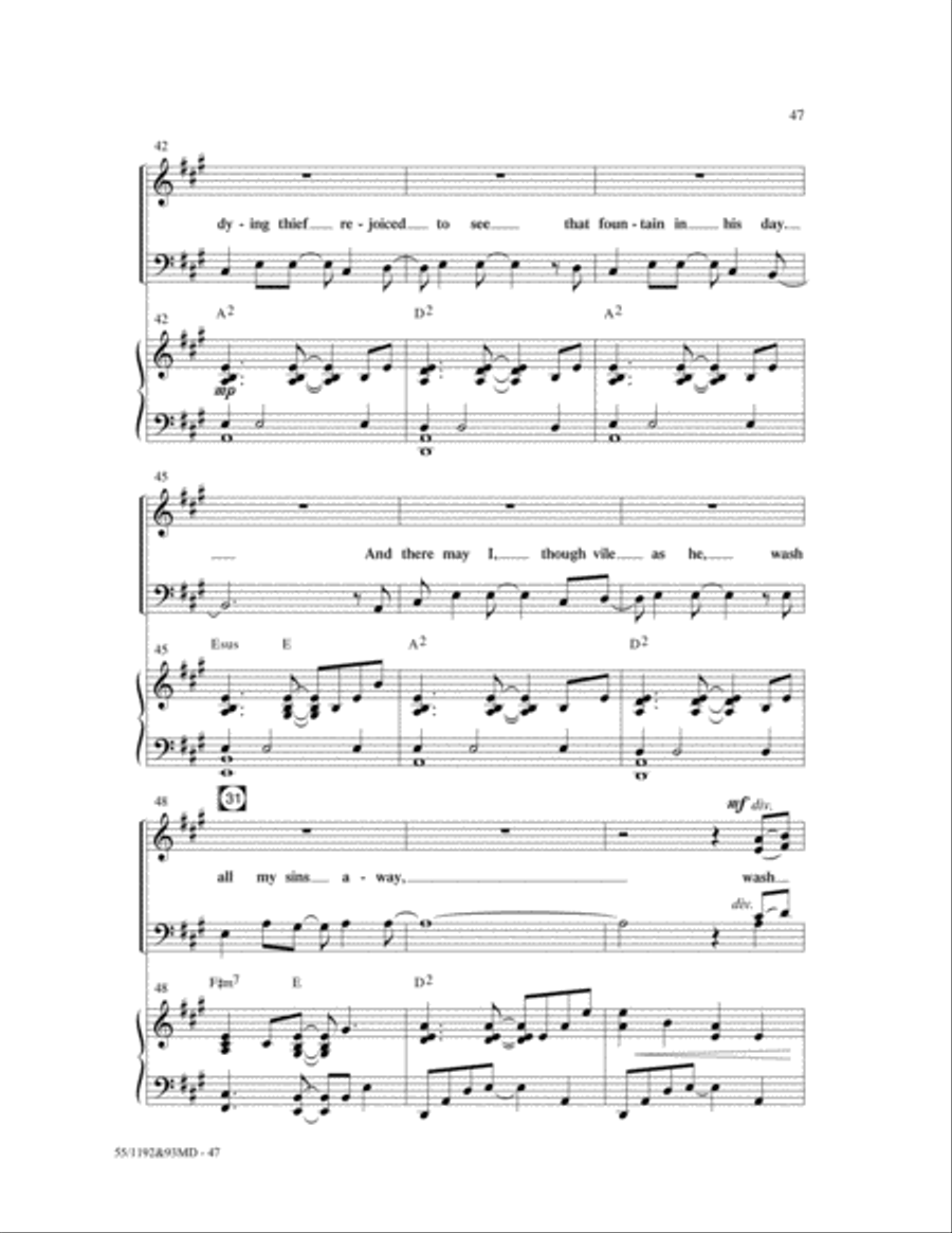 The Lamb 4-Part scores gallery preview page 28