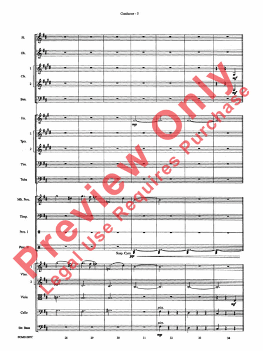Highlights from Harry Potter Full Orchestra scores gallery preview page 8
