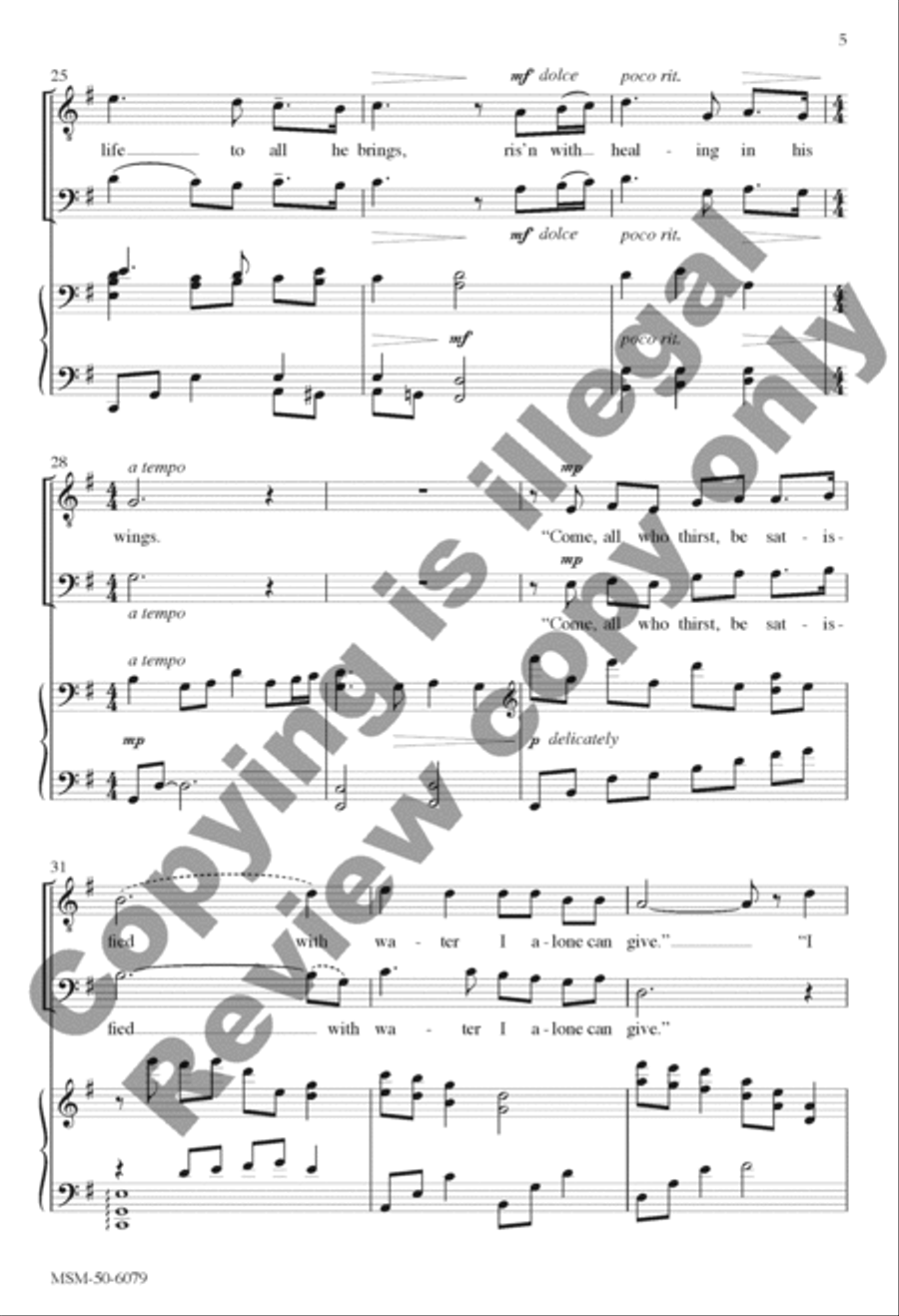 Like Him We Rise TTBB scores gallery preview page 5