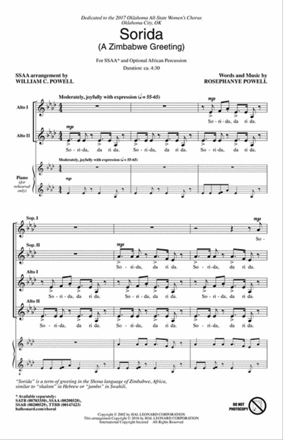 <br>Sheet music extract