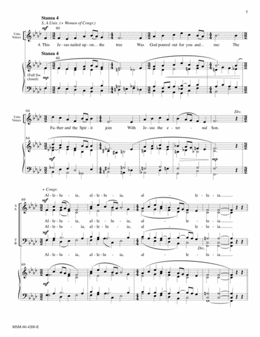This Day of Days with Joy We Claim (9 vs) (Downloadable Choral Score)