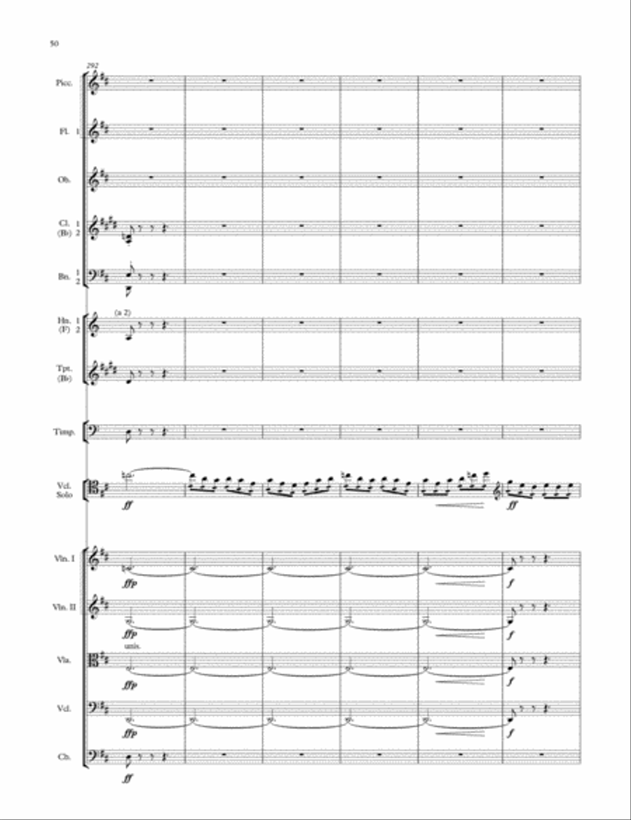 Fantasia on Sussex Folk Tunes Chamber Orchestra scores gallery preview page 7