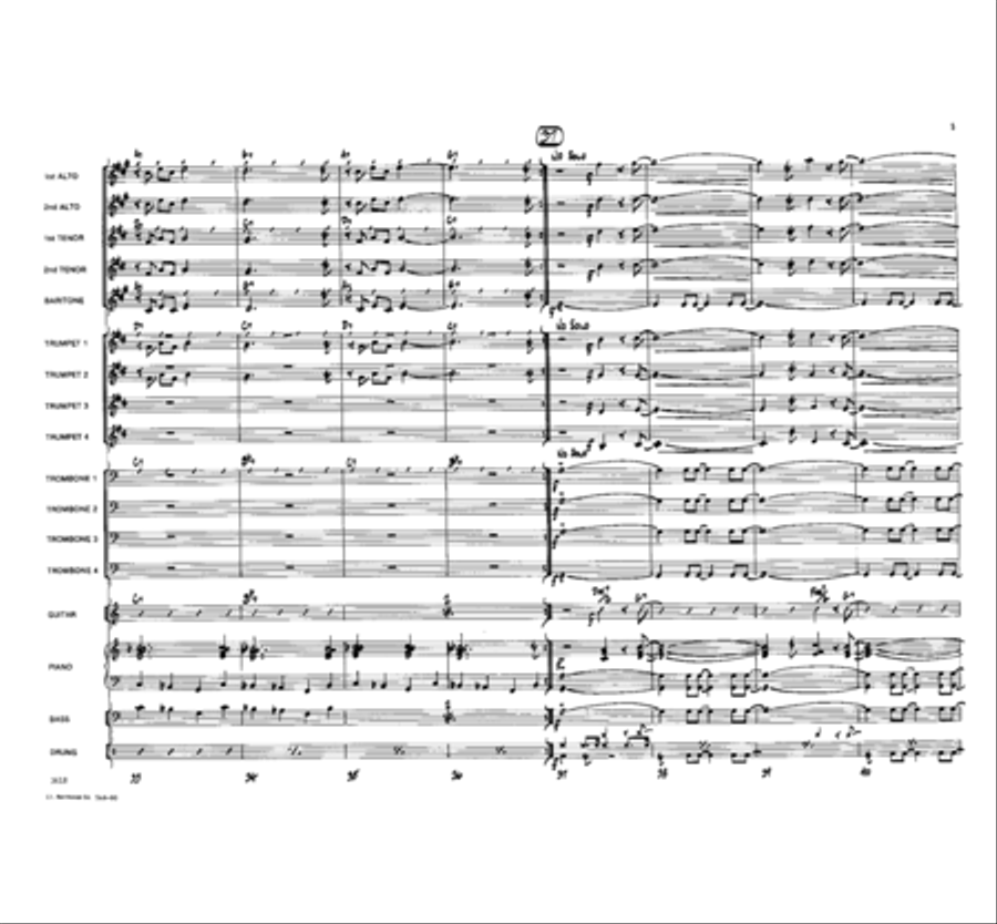 Mean Gene Mean Gene Jazz Ensemble scores gallery preview page 6