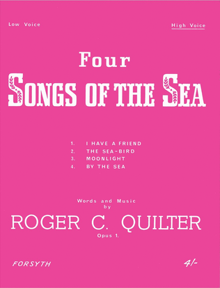 Book cover for Four Songs of the Sea