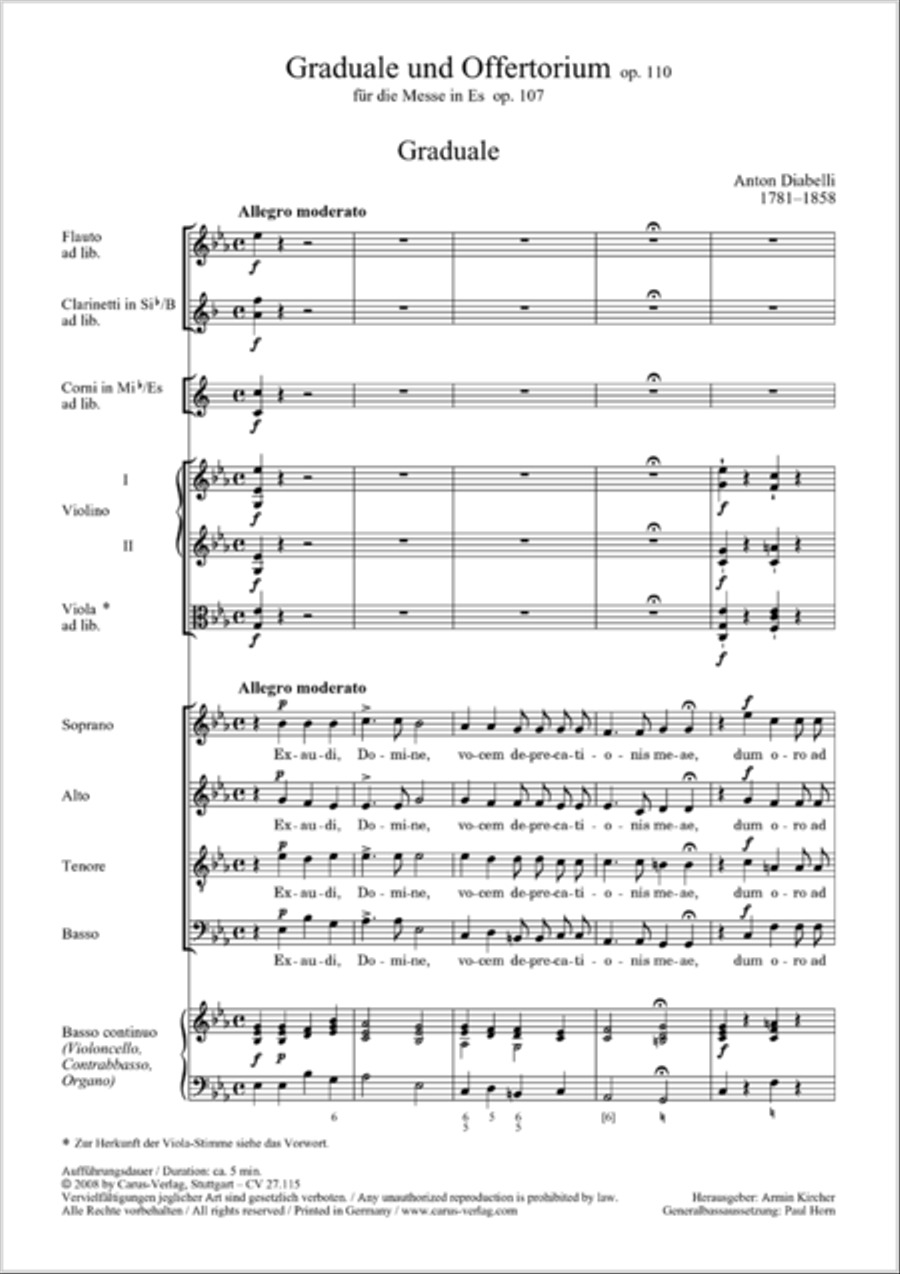 Exaudi, Domine 4-Part scores gallery preview page 30