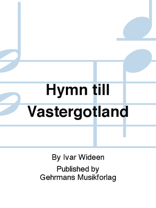 Hymn till Vastergotland