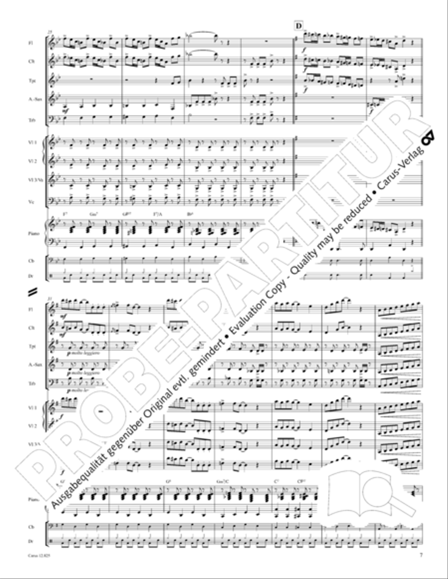 Circus Allegro Choir scores gallery preview page 8