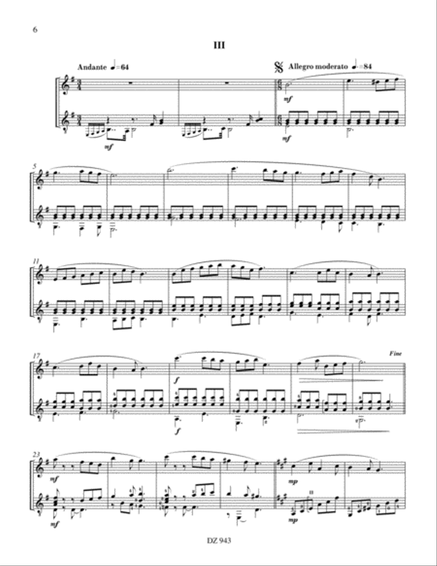 5 cavatines Flute scores gallery preview page 6