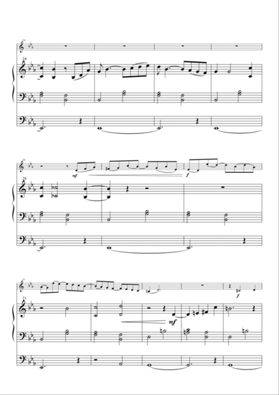 Pastorale from/aus „Six pieces for violine and organ / Sechs Stücke für Violine und Orgel