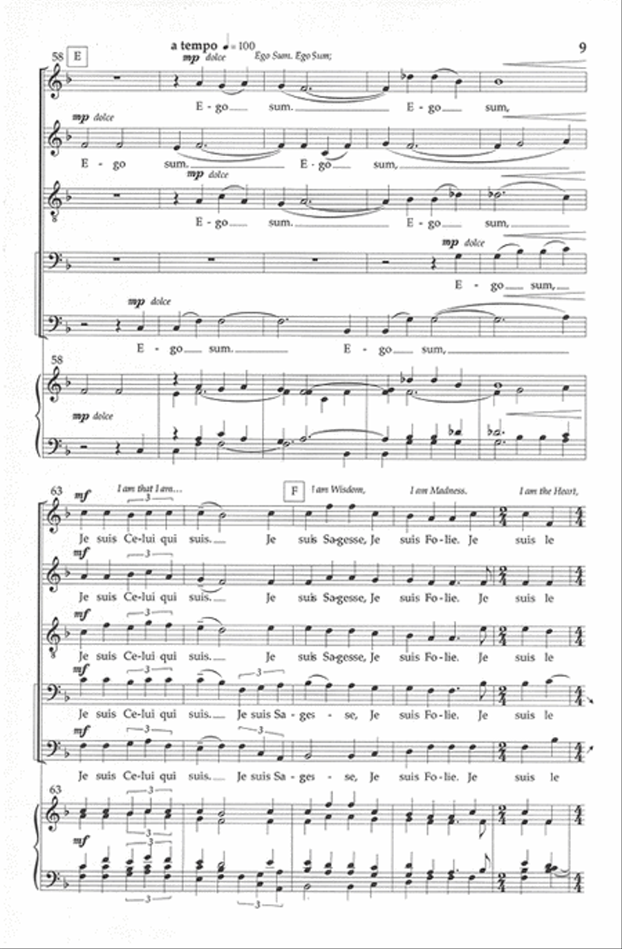 Ego sum Divisi scores gallery preview page 7