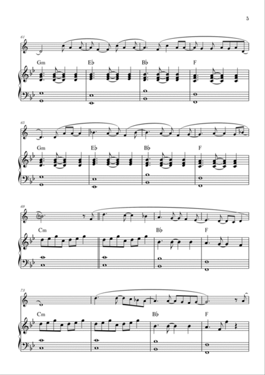 All Of Me Horn scores gallery preview page 5