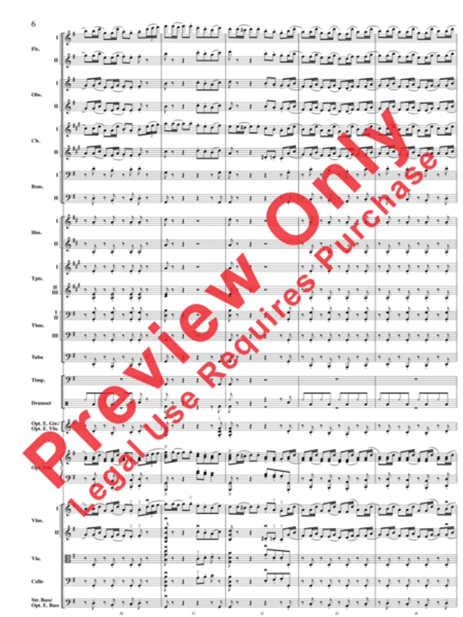 A Mad Russian's Christmas Full Orchestra scores gallery preview page 7