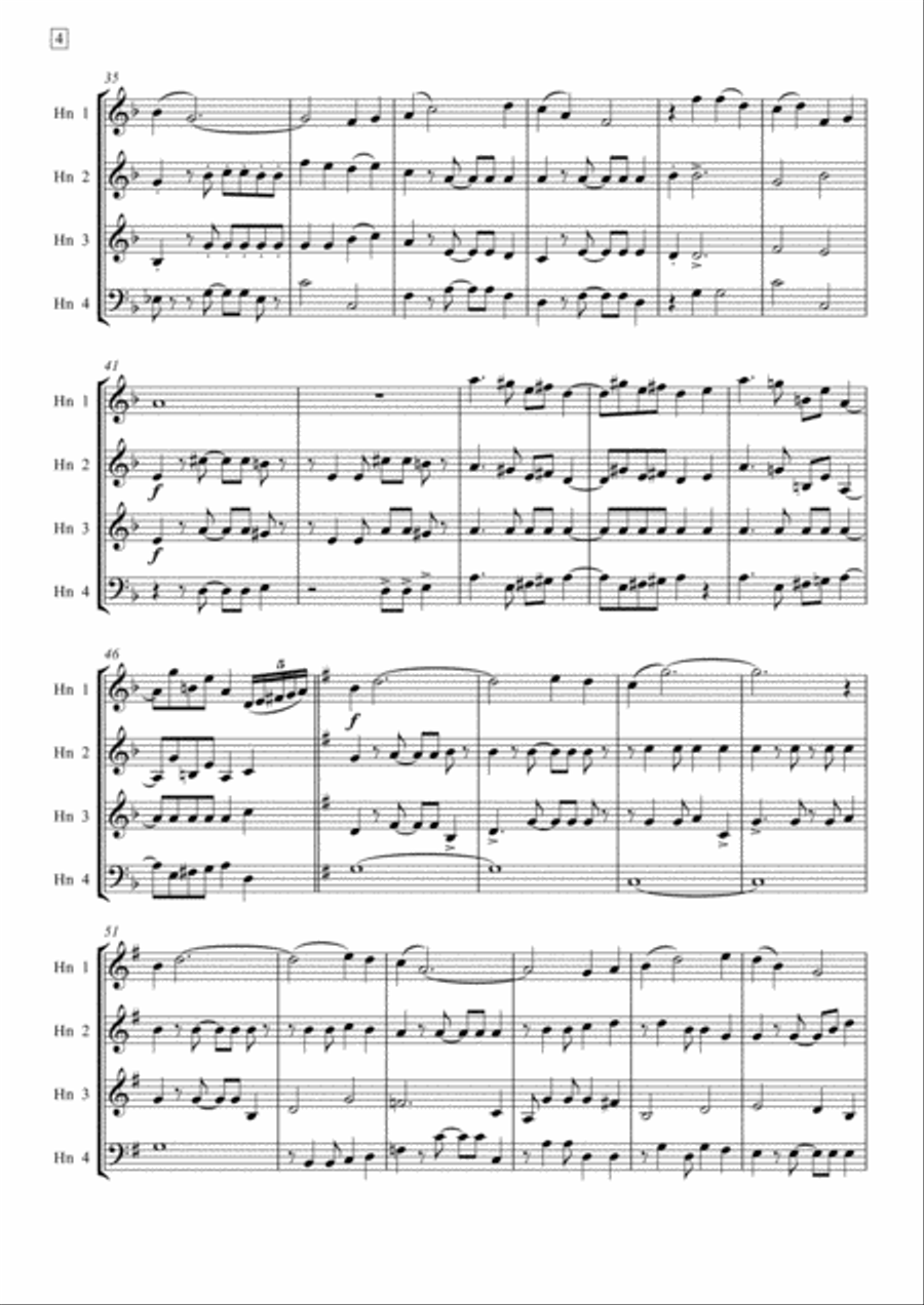 The Magnificent Seven Brass Ensemble scores gallery preview page 4