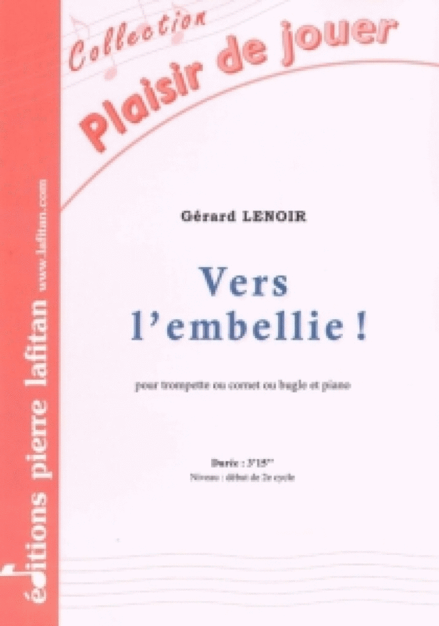 Vers L'embellie ! Vers L'embellie ! Cornet scores gallery preview page 1
