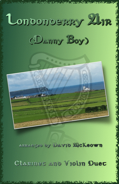 Londonderry Air, (Danny Boy), for Clarinet and Violin Duet