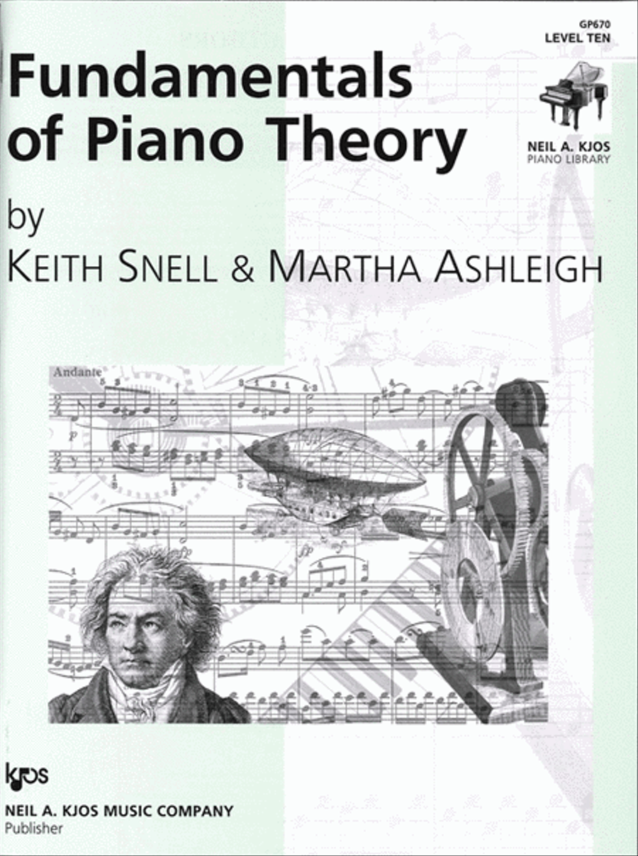 Fundamentals of Piano Theory - Level Ten Piano Method scores gallery preview page 1