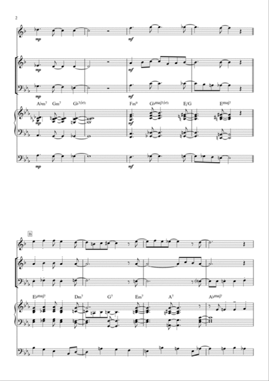 I Should Care Jazz Ensemble scores gallery preview page 2