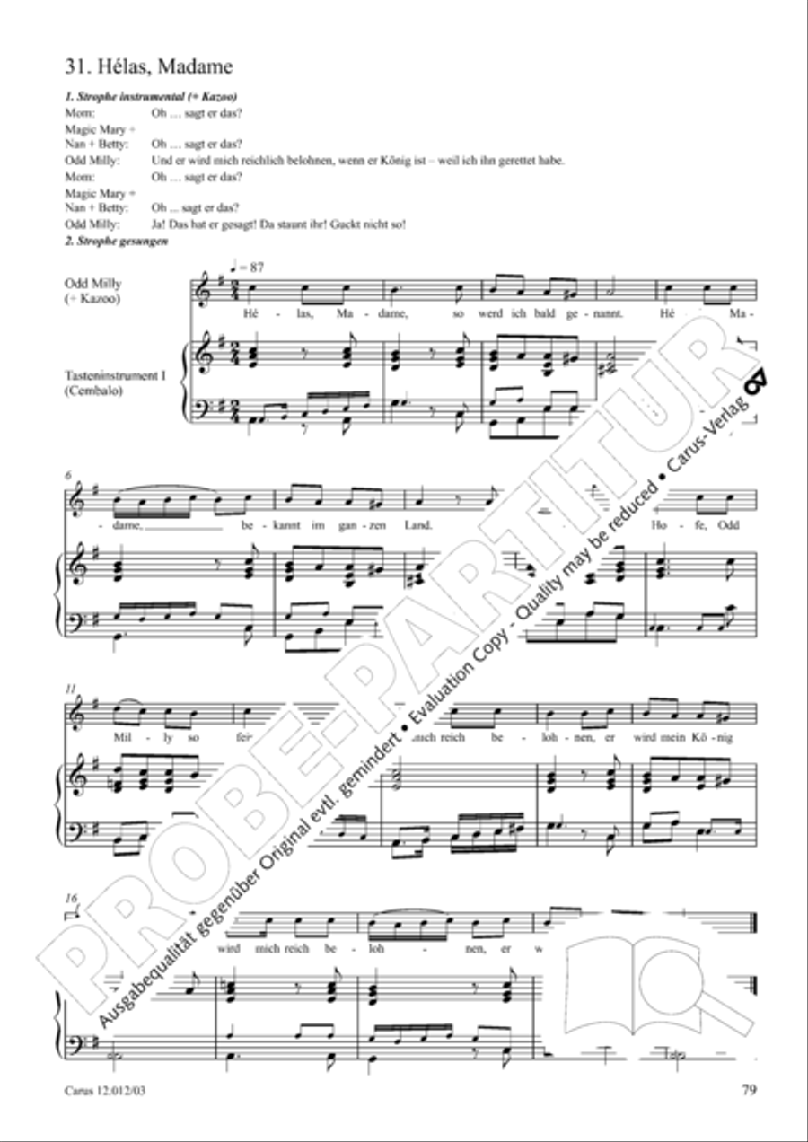 London Dreams 3-Part scores gallery preview page 80