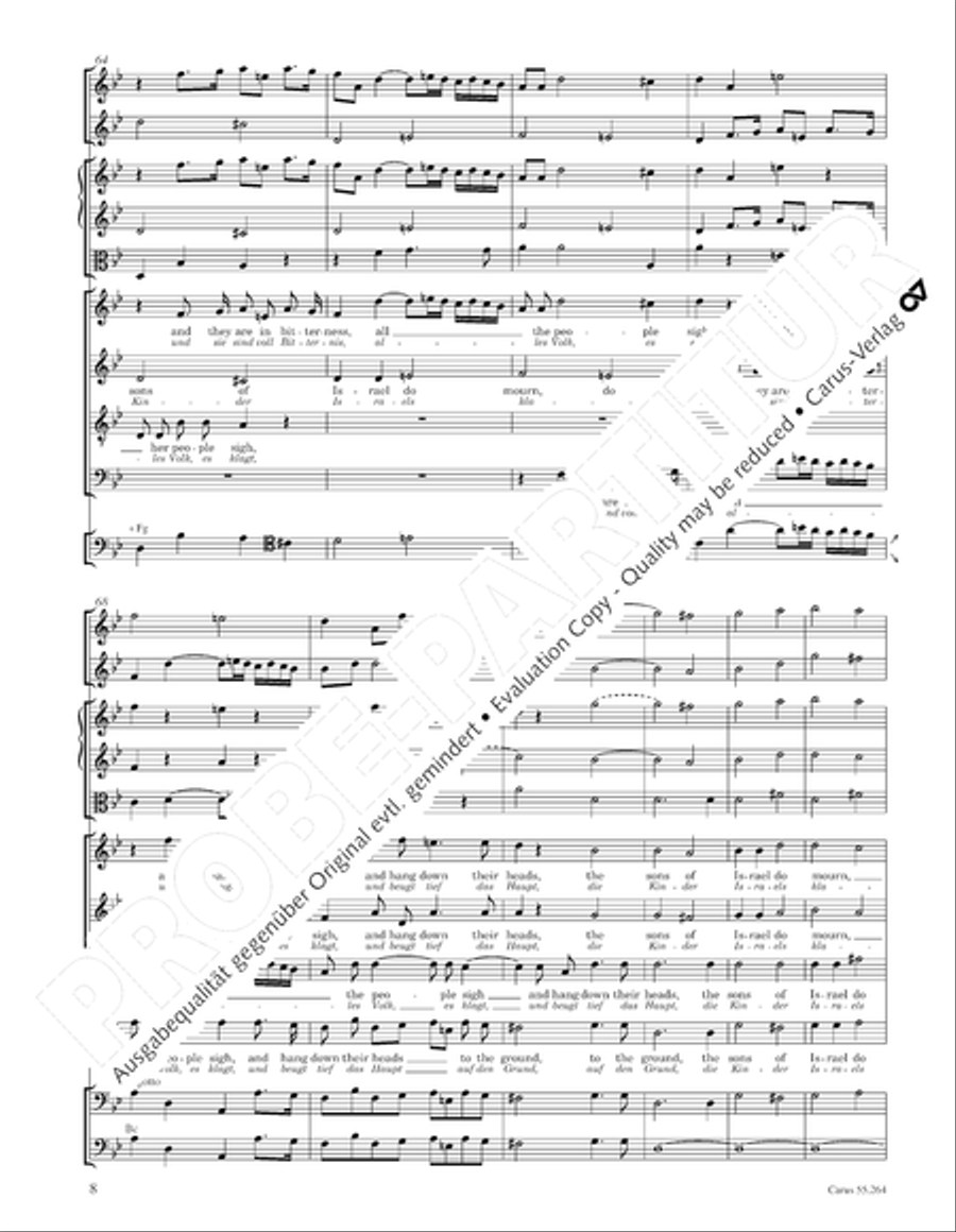 Israel in Egypt - Part I Israel in Egypt - Part I 4-Part scores gallery preview page 20