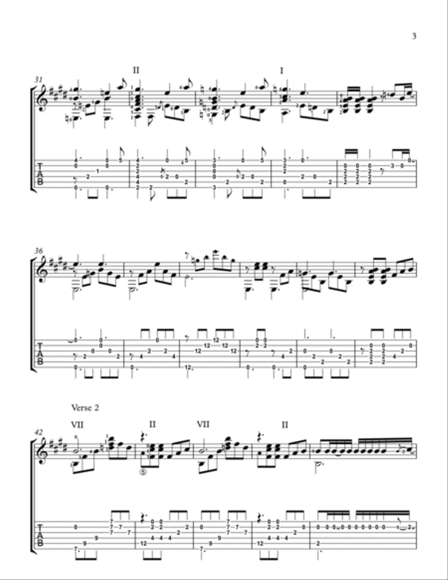 We Are The Champions We Are The Champions Guitar Solo scores gallery preview page 3