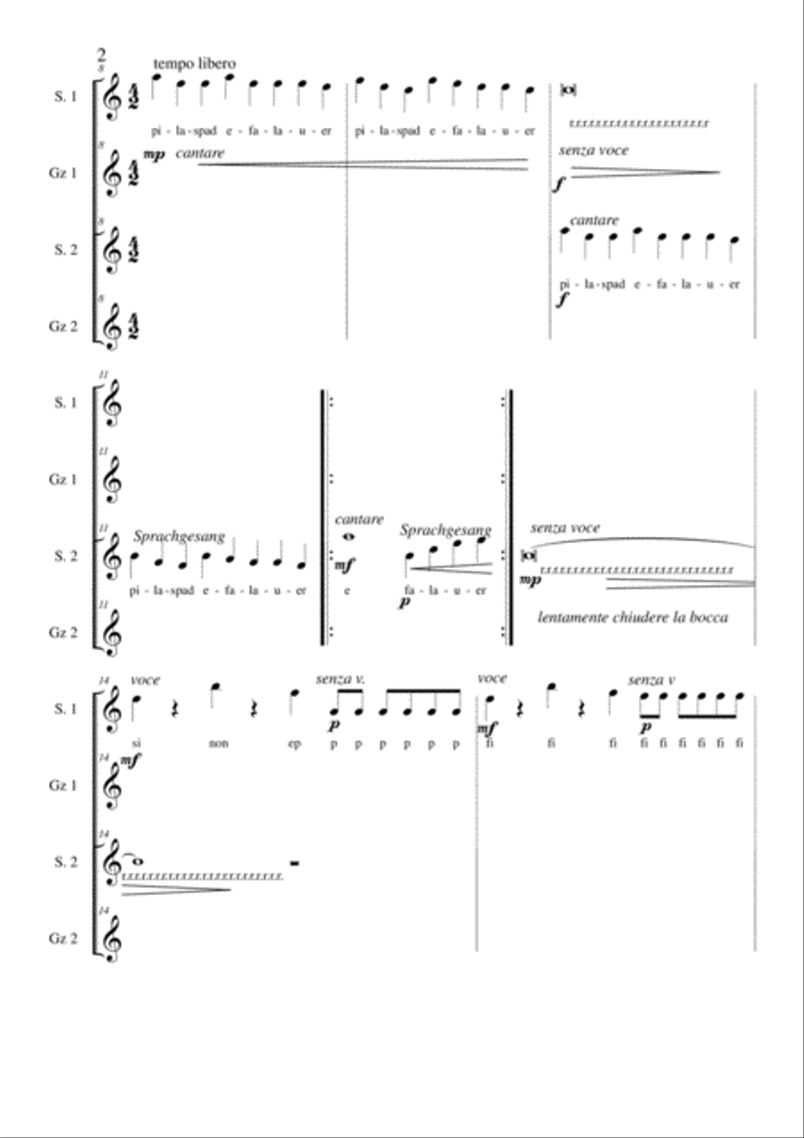 Per Laura, voice/guzheng/theatre/tape p.5