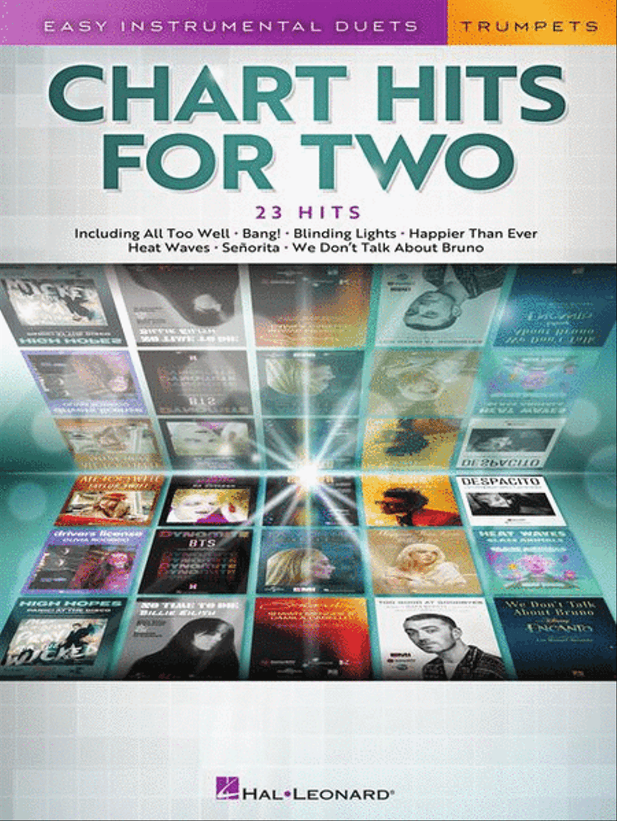 Chart Hits for Two Trumpet scores gallery preview page 2