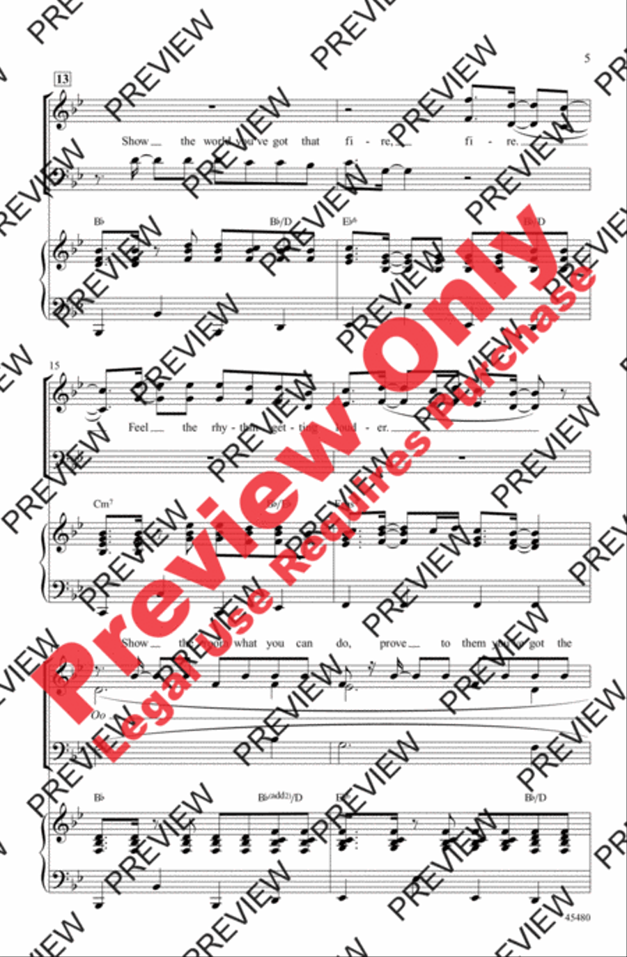 Better When I'm Dancin' 3-Part scores gallery preview page 4